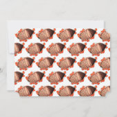 ハヌカ祝ーブリスケットユダヤ教の休日パーティー 招待状 (裏面)