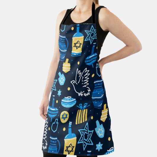 ハヌカ祝ー エプロン (インサイチュ)