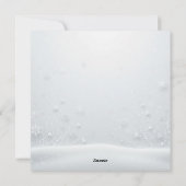 ハヌカ祭りのお祝い シーズンカード (裏面)