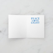 ハヌカ·スター·オブ·デイビッド-パグ シーズンカード (内部)