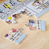 ハヌカ·ストーリー·パズル8 X 10パーソナライズ ジグソーパズル (側面)