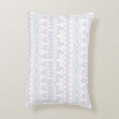 ハヌカ ピロー "ホッピー ハヌカ" ピンク/ブルー (裏面(縦))