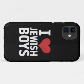 ハヌカ ユダヤ人男子大好き ユダヤ系男子愛してる Case-Mate iPhoneケース (裏面(横))