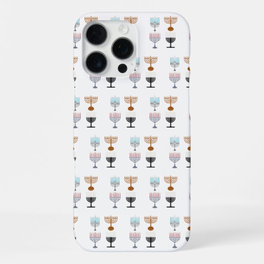 ハヌカ ユダヤ教 ユダヤ人 宗教 iPhoneケース (裏面)