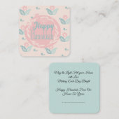 ハヌカ 祝賀カード ノートカード (正面/裏面)