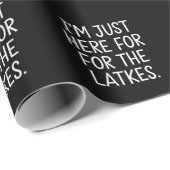 ハヌカ 私はただのラトケのためにここにいる ユダヤ人 ラッピングペーパー (ロールコーナー)