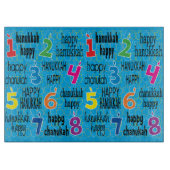 ハヌカ 8夜 カッティングボード (正面)