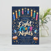 ハヌカ Eight Crazy Nights 招待状 (スタンド正面)