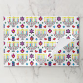 ハヌキアパーティータイムハヌカー（ユダヤ教）メノラー ペーパーパッド (折り畳み)