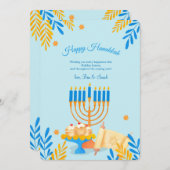 ハヌッカエレメンツホリデーグリーティングカード シーズンカード (正面/裏面)