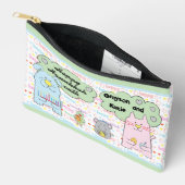 ハヌッカキャットアンドフレンズ遊ドレイデル アクセサリーポーチ (見開き)