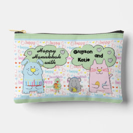 ハヌッカキャットアンドフレンズ遊ドレイデル アクセサリーポーチ