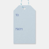 ハヌッカキルト8マジカル日ギフトラベル ギフトタグ (裏面)