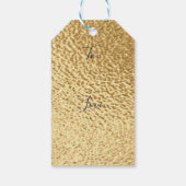 ハヌッカギフトラベルハヌカー（ユダヤ教の祭り）ハッピー ギフトタグ (裏面)