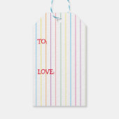 ハヌッカギフトラベルハヌカー(ユダヤ教の祭り)パーティー ギフトタグ (裏面)