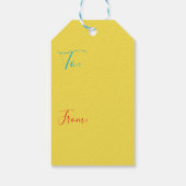 ハヌッカギフトラベルハヌッカはフヌッカ ギフトタグ (裏面)