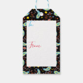 ハヌッカギフトラベルペイズリードレイデス ギフトタグ (裏面)