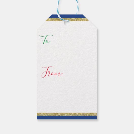 ハヌッカギフトラベルマウスと友人 ギフトタグ (裏面)