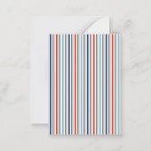 ハヌッカギフト&（ユダヤ教）メノラーホリデーミニノートカード ノートカード (裏面)