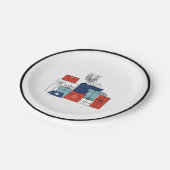 ハヌッカギフト&（ユダヤ教）メノラーホリデー紙プレート ペーパープレート (アングル)