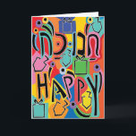 ハヌッカグリーティングカードハヌッカハッピーアート シーズンカード<br><div class="desc">「ハヌカー「ハッピーアート」封筒つきグリーティングカード。グリーティングカードの内側の文字を削除し、自分のメッセージで置き換えることによってパーソナライズ。フォントのお気に入りのスタイル、色、サイズを選択。すべての要素を編集（回転、移動、削除、サイズ変更など） 感謝していストップはショッピングで感謝!!!ハッピーハヌカー！サイズ：標準(5" x 7")誕生日や休日、良い日や懸命の日、Zazzleのグリーティングカードはカスタマイズ、大事な行事上で希望を伝えるのに最適な方法である。写真を追加するか、デザインを選び、誰かの日を明るくするシンプル"hi"で！サイズ： 5" x 7" (ポートレート)または7" x 5" （横）フルカラーCMYKプリントプロセス追加コストなしの両面印刷可能なカードの背面の印刷可能な領域は3" x 4" (ポートレート)または4" x 3" （横）標準の白い紙が含まれるタイプ：マット最も紙の選択人気があるは、touchにソフトで、選択したデザインに完璧な背景をを提供仕上マット。薄い白でコーティングされていないマット仕上げ卵のテクスチャ紙書は、簡単がオンになり、汚れることがないMade and printed in the USA</div>