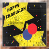 ハヌッカゲームのウインドウロック ウィンドウサイン (シート2)