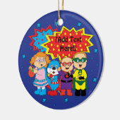 ハヌッカサークルオーナメント セラミックオーナメント (左)