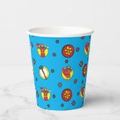 ハヌッカジュダマカベ8オズ。 紙コップ (裏面)