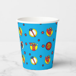 ハヌッカジュダマカベ8オズ。 紙コップ