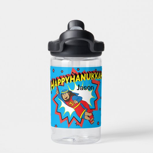 ハヌッカジュッドマカビーウォーターボトル ウォーターボトル (背面)