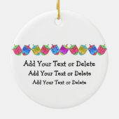 ハヌッカスターオブデイヴィッドオーナメント セラミックオーナメント (裏面)