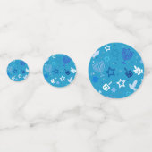 ハヌッカスターズテーブル紙吹雪 コンフェッティ (正面)