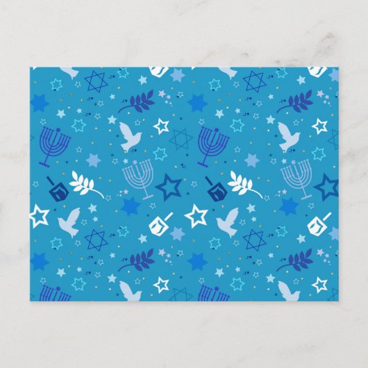 ハヌッカスターズハガキ ポストカード (正面)