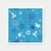 ハヌッカスターズ紙ナプキンス スタンダードカクテルナプキン (正面)