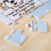 ハヌッカストーリーパズル16 x 20オーバーサイズピース ジグソーパズル (側面)