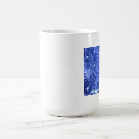 ハヌッカスノーストーム(ユダヤ教)メノラー コーヒーマグカップ (中央)