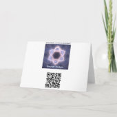 ハヌッカスノーストーム（ユダヤ教）メノラー シーズンカード (裏面)