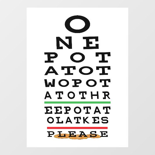 ハヌッカスリーポテトラトークウィンドウにしがみつく ウィンドウサイン (シート)