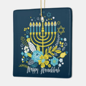 ハヌッカセラミックオーナメント セラミックオーナメント (左)