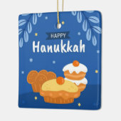 ハヌッカセラミックオーナメント セラミックオーナメント (左)