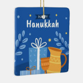 ハヌッカセラミックオーナメント セラミックオーナメント (右)