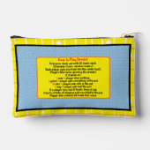 ハヌッカゼエヴィアットドレ遊イデルアセリープック アクセサリーポーチ (裏面)