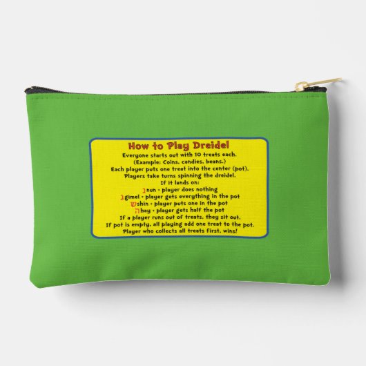 ハヌッカゼエヴィアンドフレンズドレディデル アクセサリーポーチ (裏面)