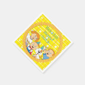 ハヌッカゼエヴィアンドフレンズ スタンダードカクテルナプキン (角)