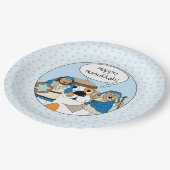 ハヌッカゼエヴィーとマカベス ペーパープレート (アングル)