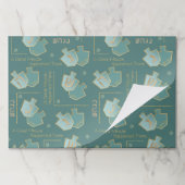 ハヌッカティアウェイランチョンマットパッドミラクル素晴らしトゥルク ペーパーパッド (折り畳み)