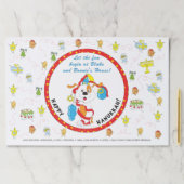 ハヌッカティアウェイランチョンマットパッド/「ゲームを見つけて探す」 ペーパーパッド (インサイチュ)