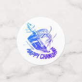 ハヌッカテーブル紙吹雪 コンフェッティ (スモール正面)