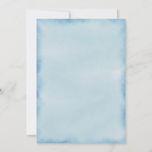 ハヌッカディナーパーティーファーストナイトフォーマルエレガント 招待状 (裏面)