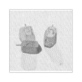 ハヌッカドレディルス ラバースタンプ (インプリント)